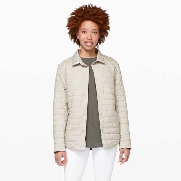 Lululemon Switch Please Reversible Quilted Jacket Silverstone 4 - Picture 7 of 8
